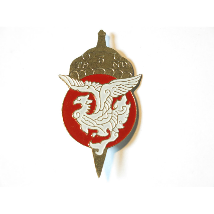 Insigne 5 TDND Airborne ARVN Vietnam can beer ref bo 13  new
