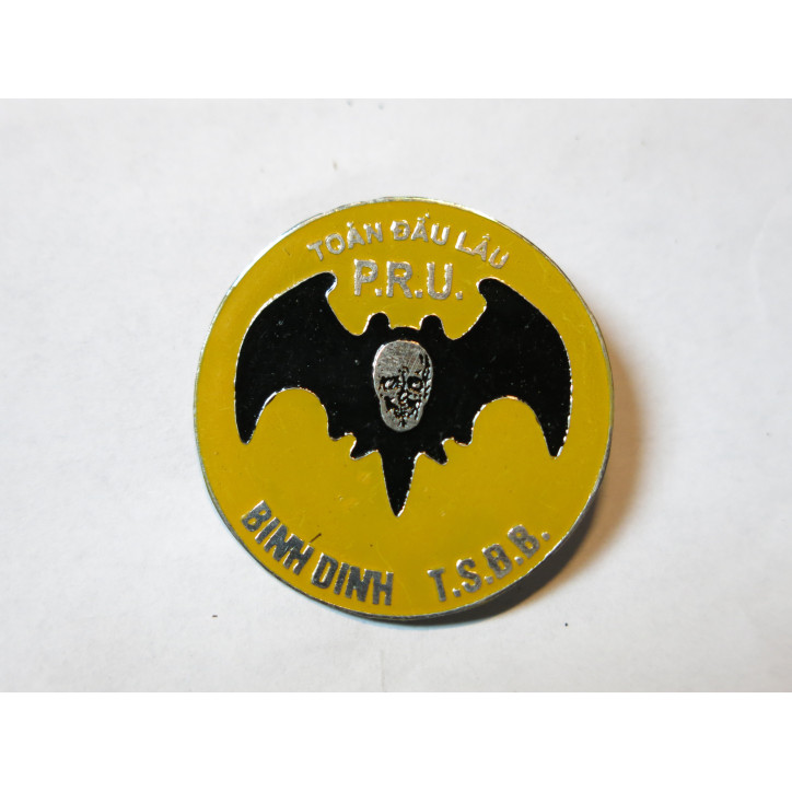 Insigne PRU Binh Dinh  ARVN Vietnam ref bo 13  new