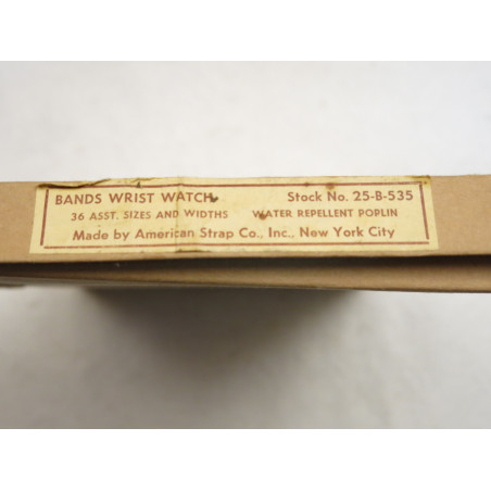Boite vide originale bracelet montre US Army 39/45
