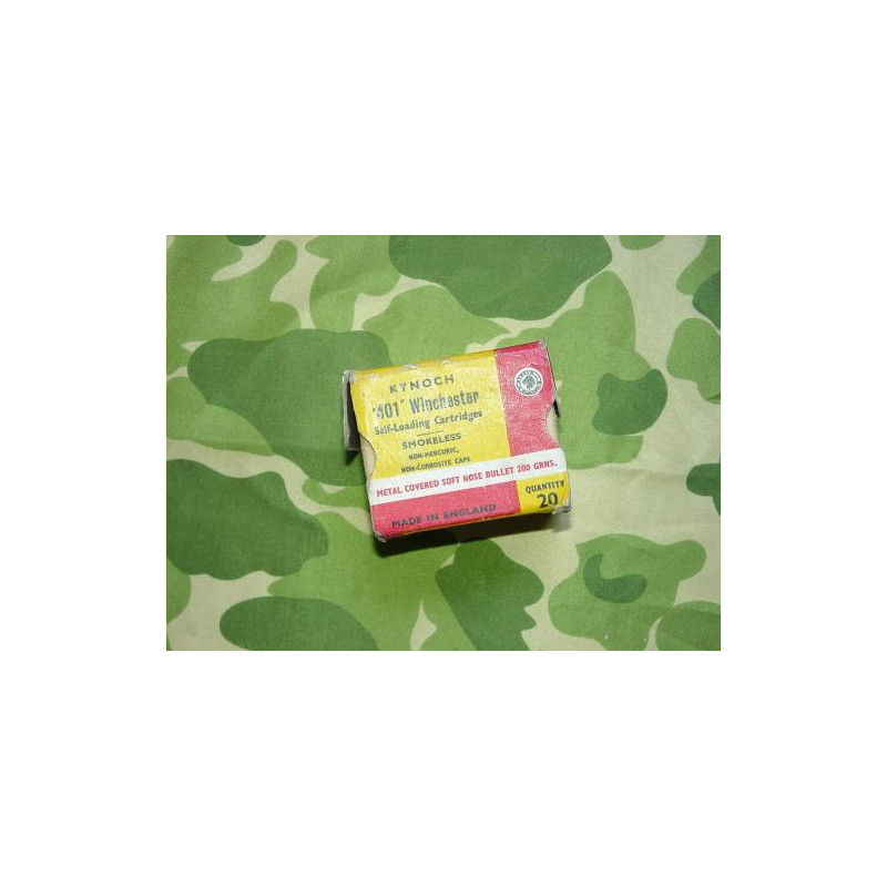 Boite vide 401 Winchester Kynoch