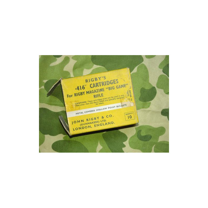 Boite vide 416 Rigby Kynoch