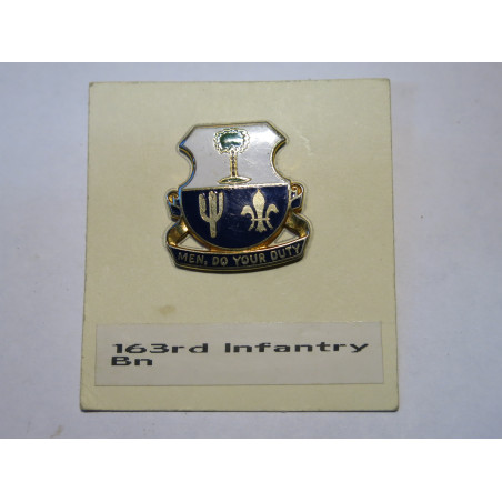 Insigne 163 rd infantry Bn ref bo10