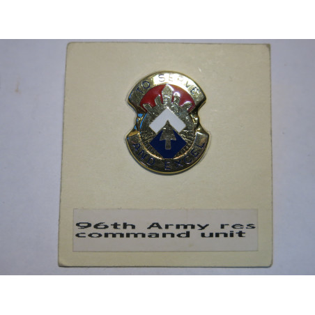 Insigne 96th army res command unit ref bo10