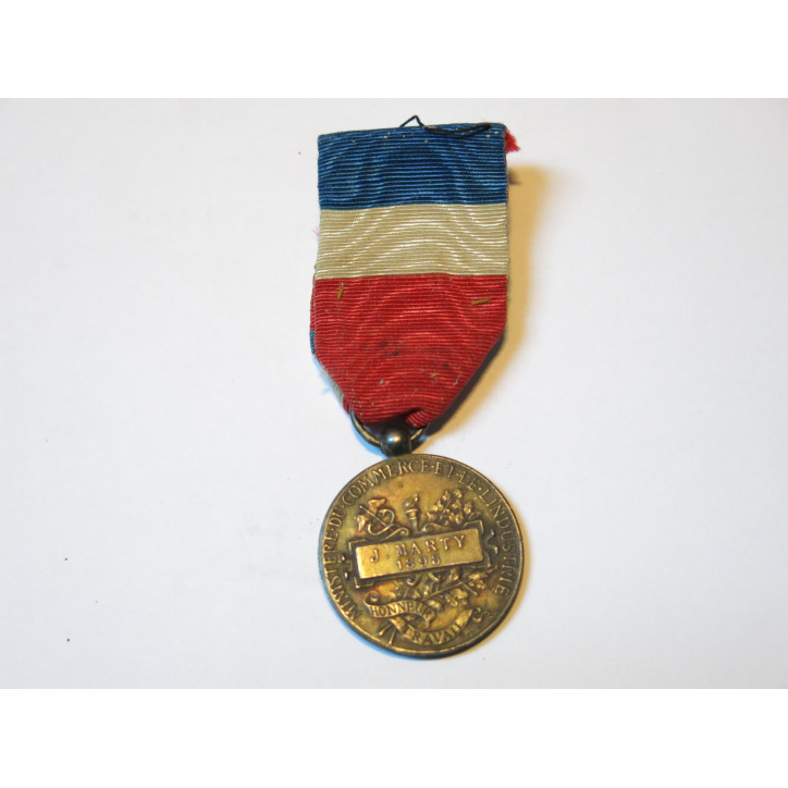 Médaille d'honneur du ministere du commerce 1898 Réf bo 10