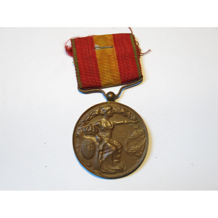 Medaille Espanay Africa bronze 1912  ref bo 10 