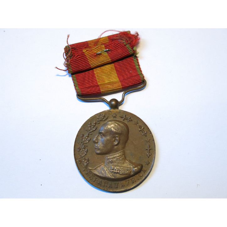 Medaille Espanay Africa bronze 1912  ref bo 10 
