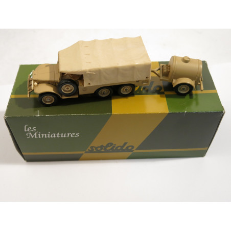 Solido camion Dodge sable US avec citerne dans sa boite 1/50