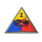Patch US  Armored 1 corps ww2