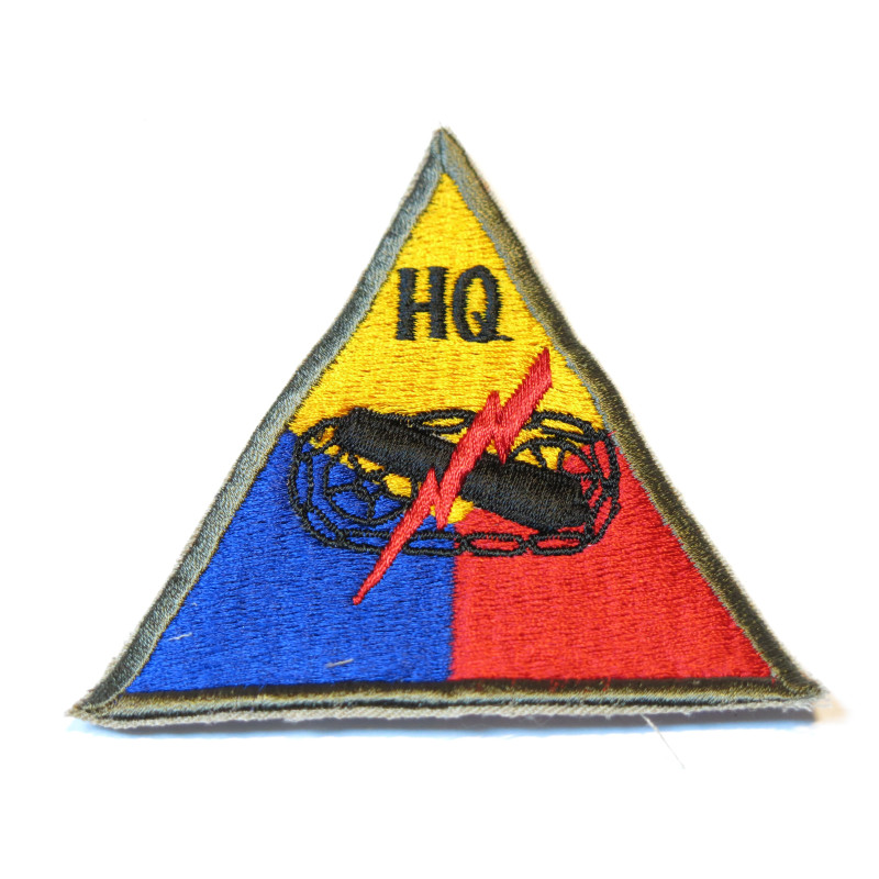 Patch US  Armored HQ  ww2