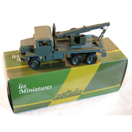 Solido camion Berlier GBC GRUE avec sa boite 1/50