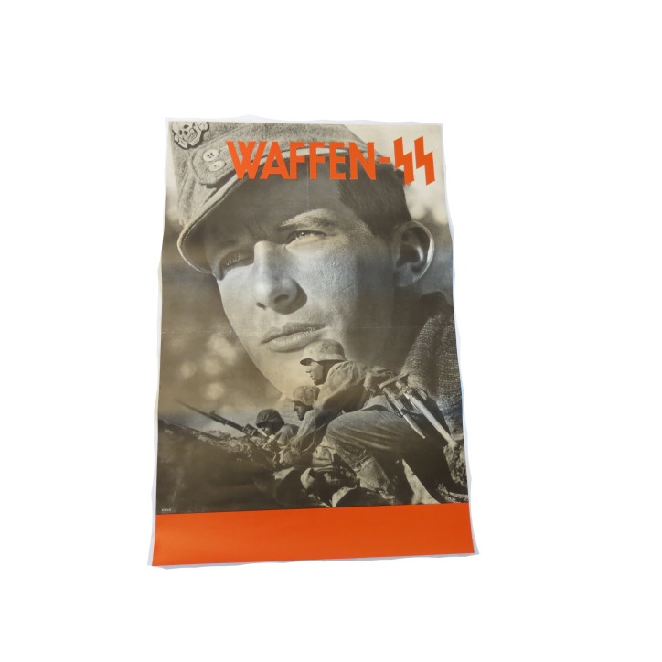 Affiche de propagande et recrutement Waf 39/45