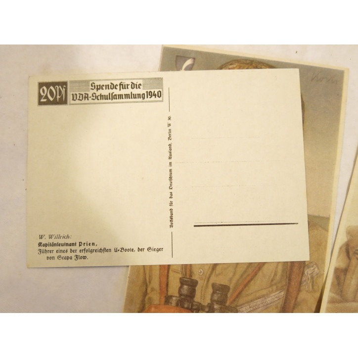 Lot de 10 cartes postales Allemandes Wh 39/45 
