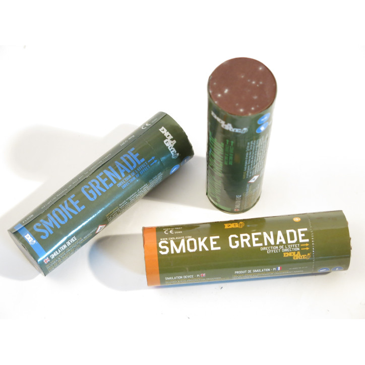 Fumigene a grattoir simple sortie ref 644 bleu