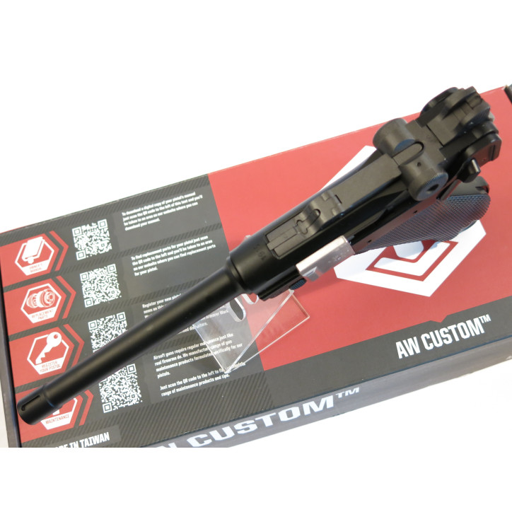 Luger P08 Marine Airsoft GBB custom metal
