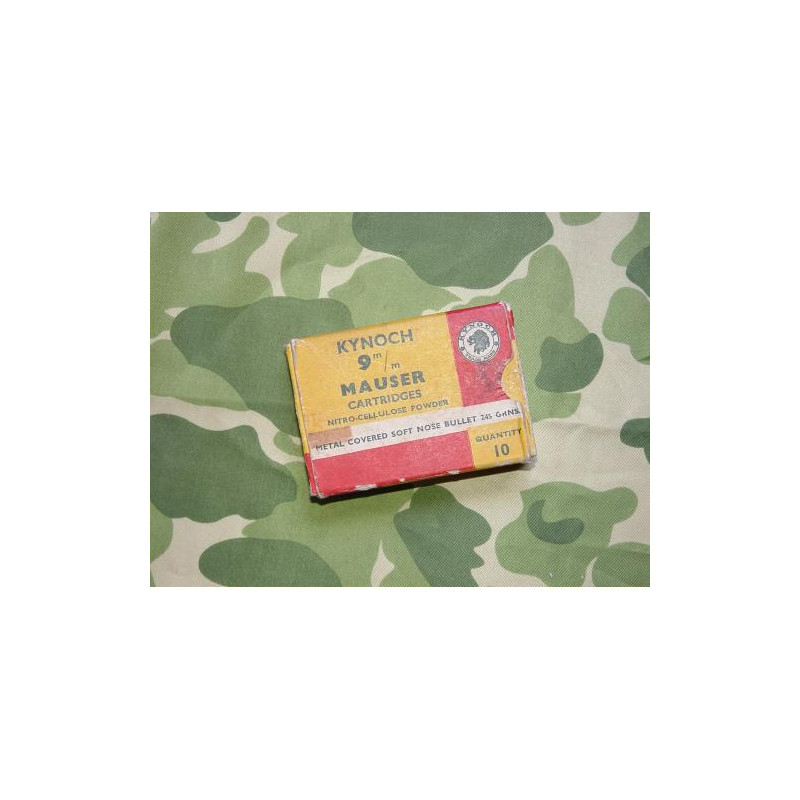 Boite vide 9 Mauser Kynoch