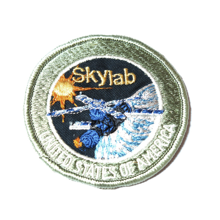Ecusson tissu US Nasa SKYLAB station  1  ref ba 88 