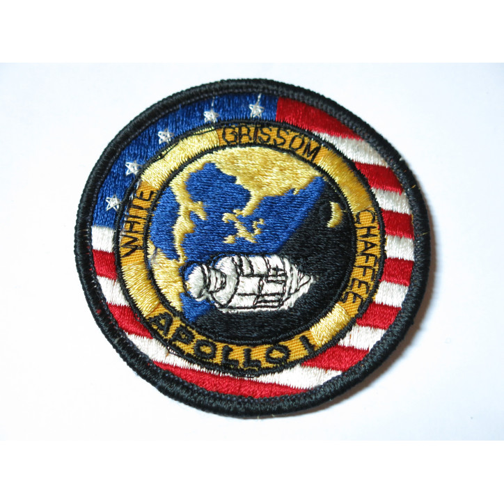 Ecusson tissu US Nasa Apollo 1  ref ba bo 157