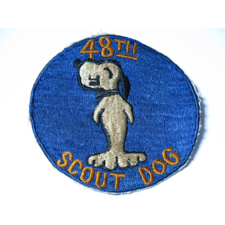 Insigne tissu US Vietnam 48 th Scout Dog ref bo 156