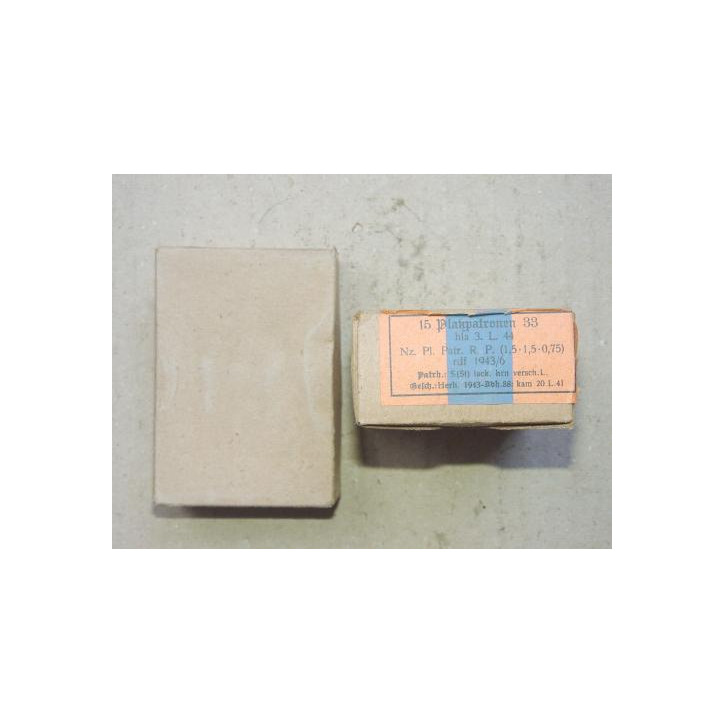 Boite vide Mauser 7.92 platzpatrone Ref C13