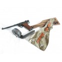 Stock flat wood Luger  P08 Marine 
