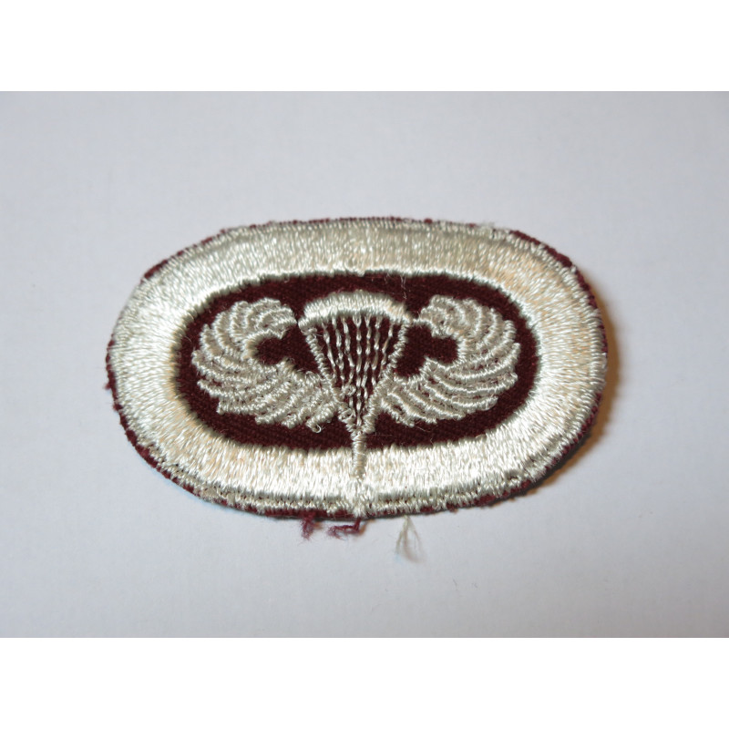 Insigne tissu ovale  para US ref 17 bo 145