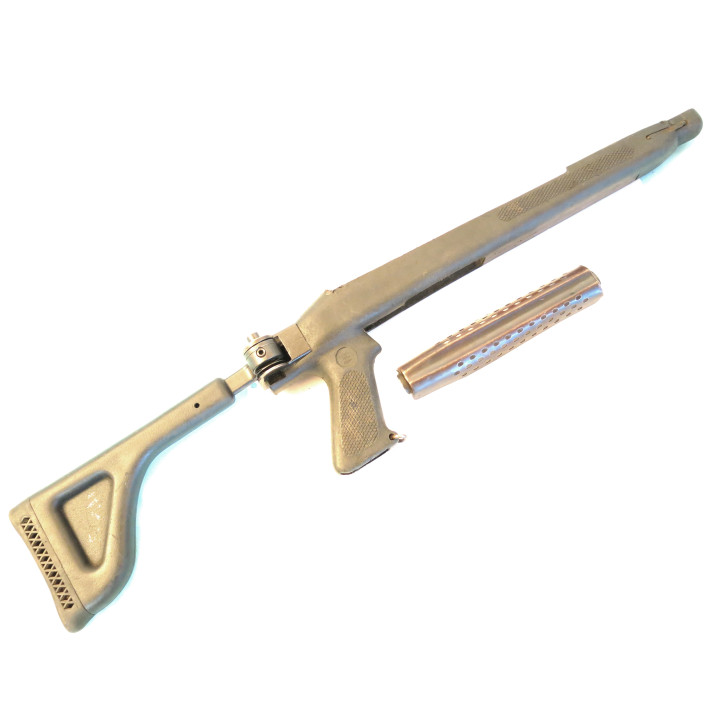 Crosse pliante Choate ABS carabine USM1 avec garde main métal