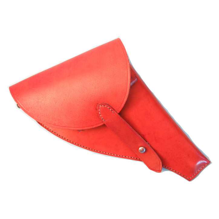 1892 revolver brown leather holster flat model ref bab19