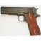 Plaquettes de crosse Colt 45 1911 bois a losange  référence P 1