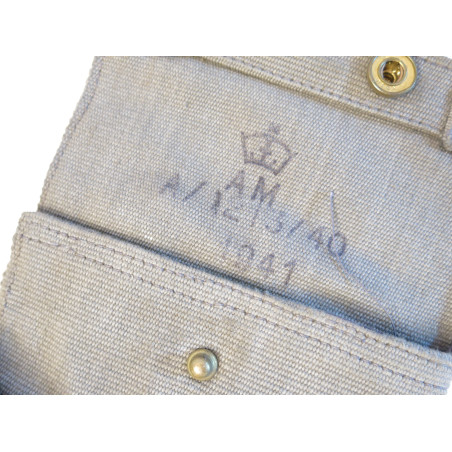 Etui toile original Webley -Enfield 380 Anglais daté 1941