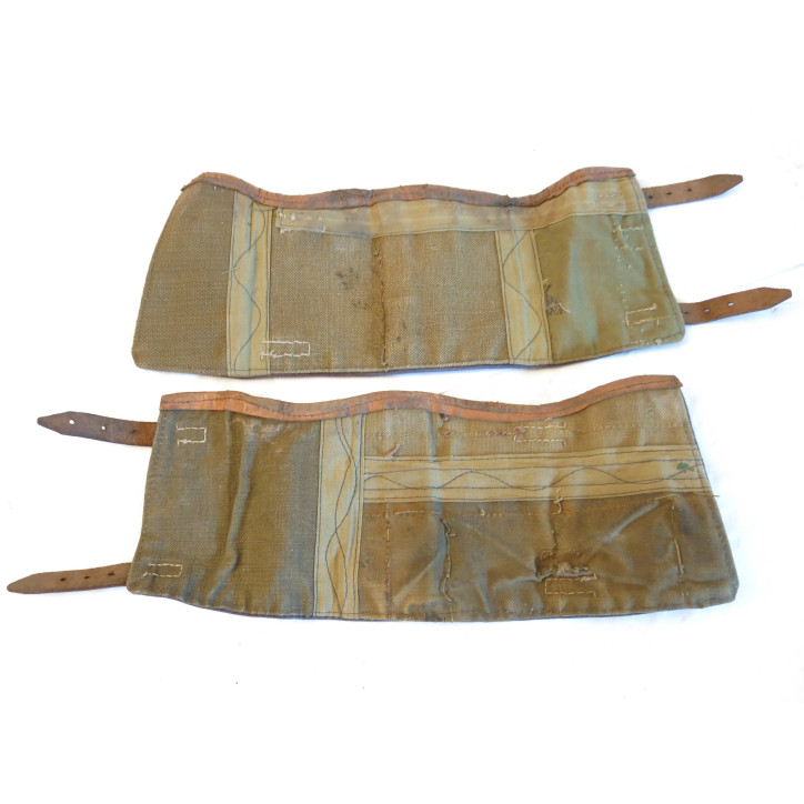 Paire de guetres originales Allemande 39/45 ref gu 52