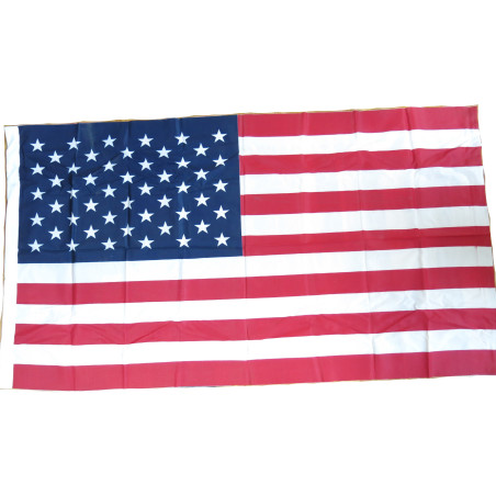 Drapeau nylon USA 50 etoiles dimension  1.50 x 0.84 cm 