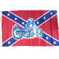 Drapeau sudiste moto dimension 1.40 x 0.80 ref 8066 