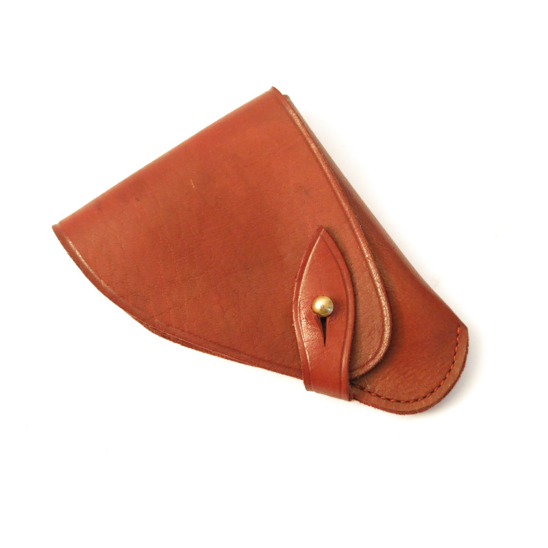 Etui cuir pistolet 6.35 Le Français Réf bru 68