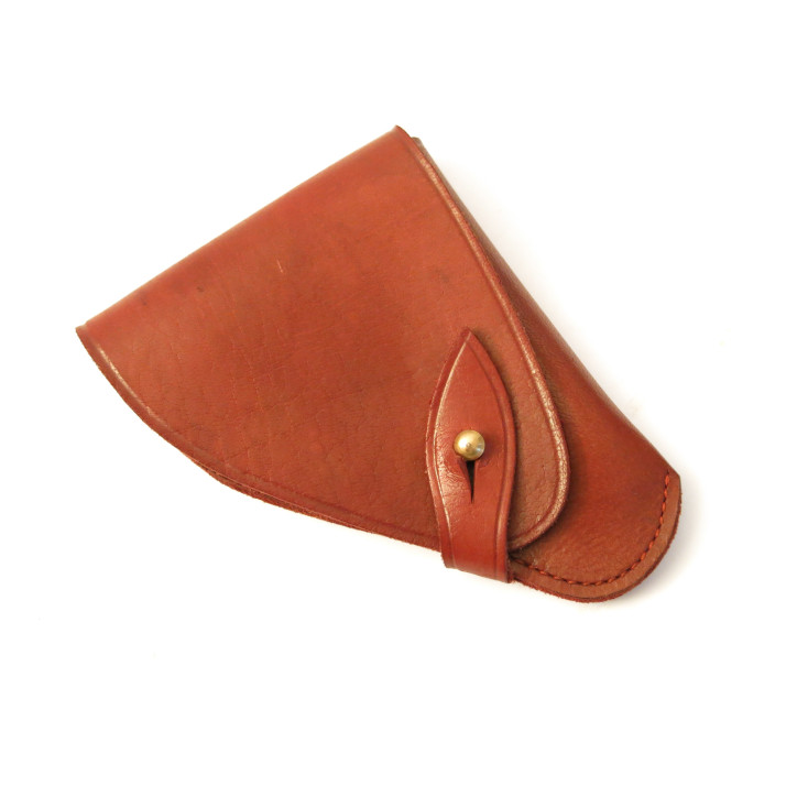 Etui cuir pistolet 6.35 Le Français Réf bru 68