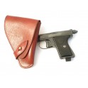 Etui cuir pistolet 6.35 Le Français Réf bru 68