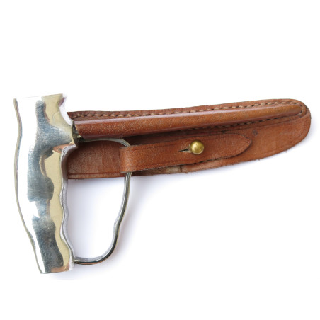 Coup de poing Robbins et Dudley poignée laiton avec fourreau