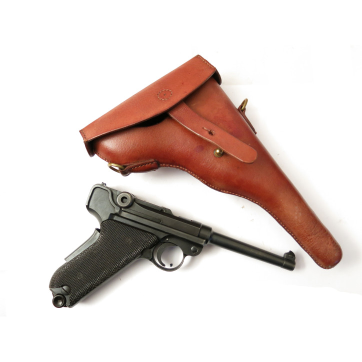 Holster leather  P08 Luger Swiss model 1906  ref bab20 