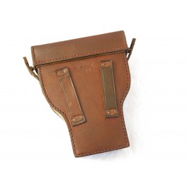 Etui cuir MG 08  pour la  lunette ZF12  Allemande 14/18 