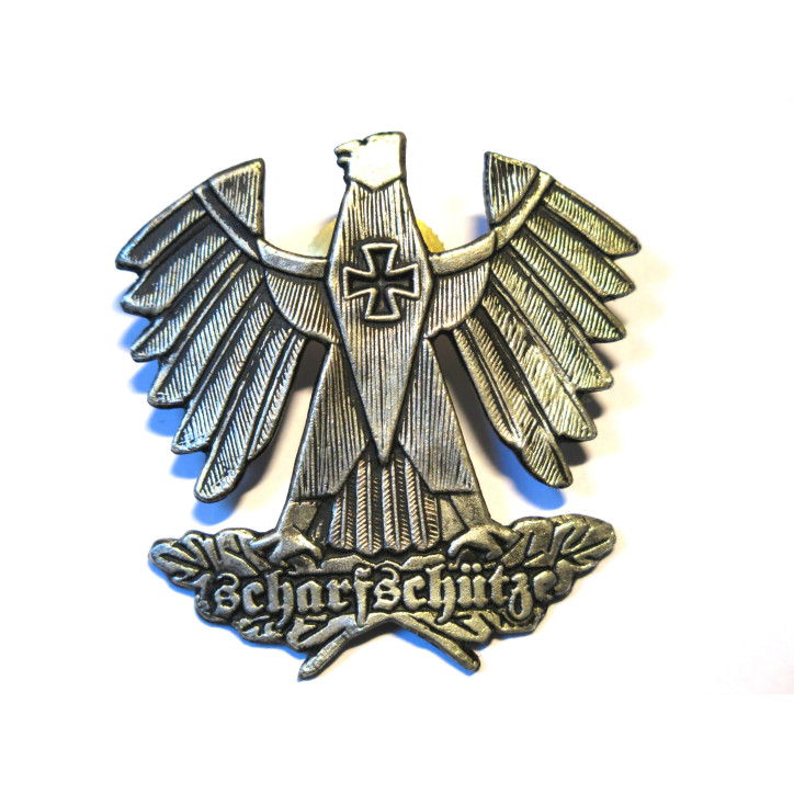 Insigne de tireur d'elite Allemand 14/18 Scharftschutze ref bo90