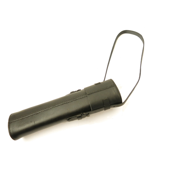 Etui cuir noir porte lunette ZF 39 Etui cuir noir porte lunette ZF 39