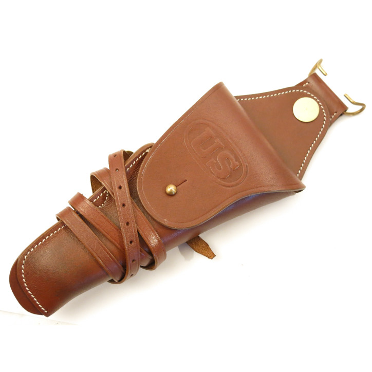 Etui cuir Colt 45 cavalerie 1912 couleur marron