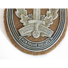 Insigne original   SA 1938 Fur treue Dienste ref bo FR
