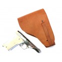 Etui cuir pour pistolet MAB modèle D Réf ch 47