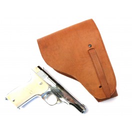 Etui cuir pour pistolet MAB modèle D Réf ch 47