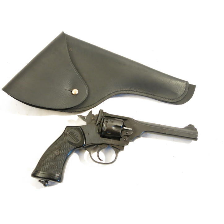 Etui cuir revolver Webley 380