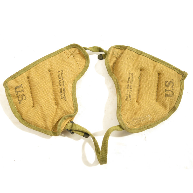 Protections d'épaules US  en toile PAD Shoulder M2 1944 ref UN 1 