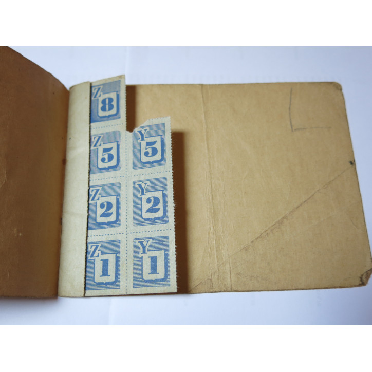 Carnet original War ration book two US 39/45  numero 368766