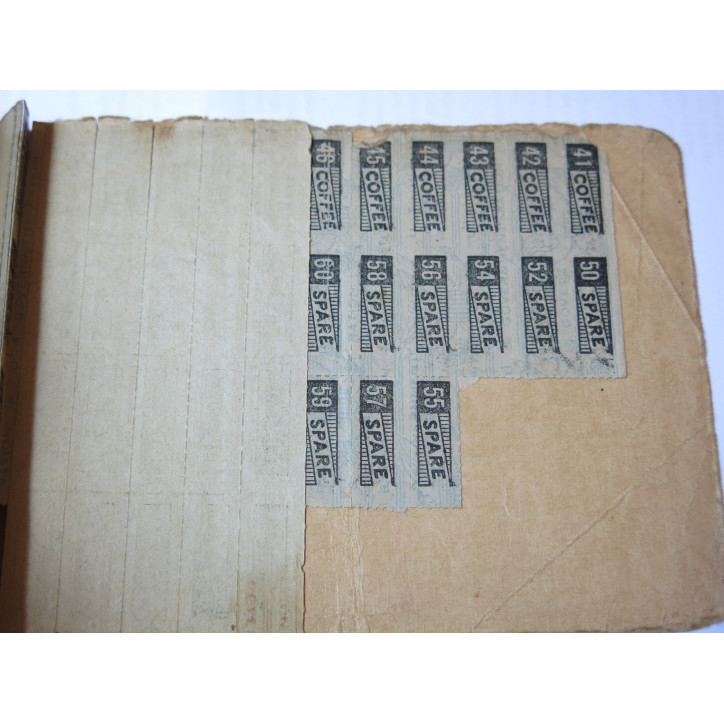 Carnet original War ration book four US 39/45  numero 944912 