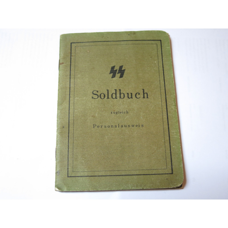 Soldbuch  Allemand Waffen SS repro 