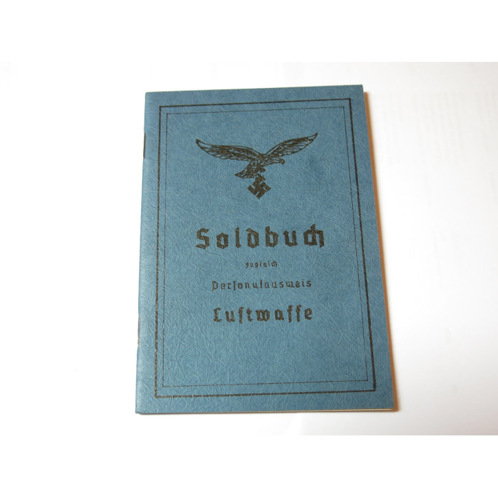 Soldbuch Luftwaffe repro